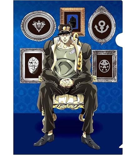 Amazon | ジョニィ ジョースター クリアファイル 荒木飛呂彦 描き